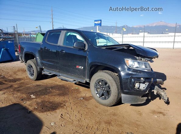 1GCGTDEN4M1191021 2021 CHEVROLET COLORADO Черный Передняя правая четверть