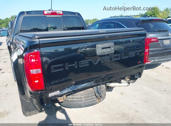 1GCGTDEN4N1102081 2022 CHEVROLET COLORADO Black Դիմացի տեսք
