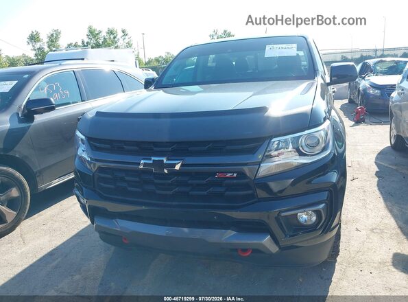 1GCGTDEN4N1102081 2022 CHEVROLET COLORADO Black Սարքավորումների վահանակի տեսք