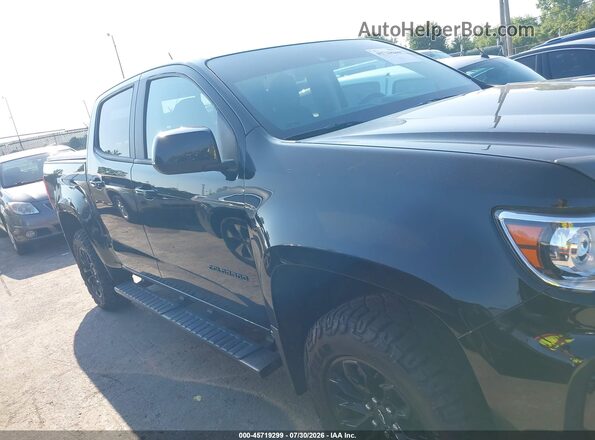 1GCGTDEN4N1102081 2022 CHEVROLET COLORADO Black Սալոնի հետևի տեսք