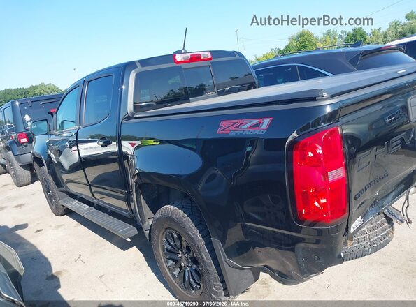 1GCGTDEN4N1102081 2022 CHEVROLET COLORADO Black Սալոնի 360 աստիճան տեսք