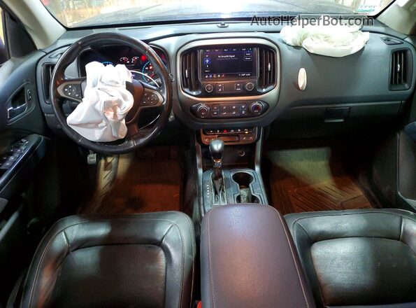 1GCGTDEN4N1186340 2022 CHEVROLET COLORADO Black Dashboard view
