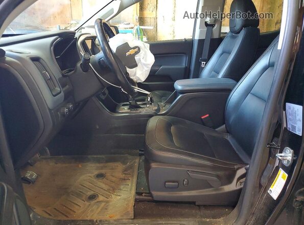 1GCGTDEN4N1186340 2022 CHEVROLET COLORADO Black Front interior view