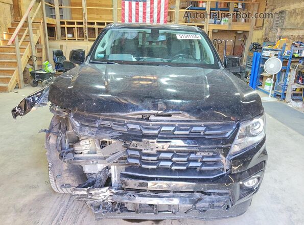 1GCGTDEN4N1186340 2022 CHEVROLET COLORADO Black Front view