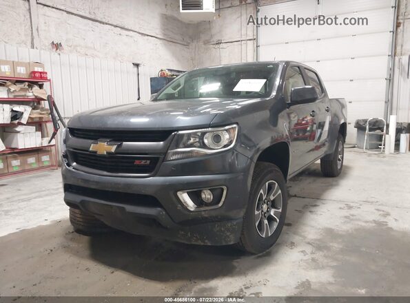 1GCGTDEN5H1216692 2017 CHEVROLET COLORADO Серый Передняя левая четверть