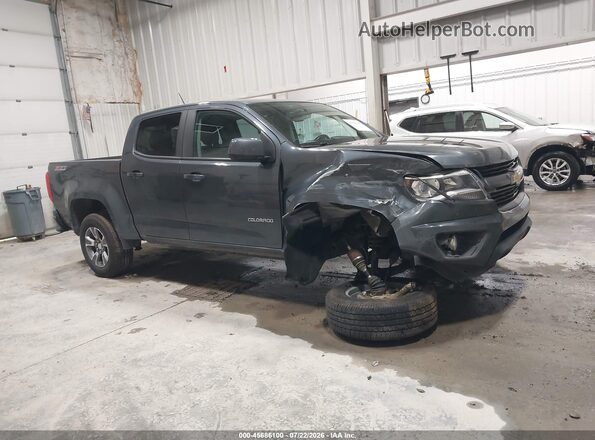 1GCGTDEN5H1216692 2017 CHEVROLET COLORADO Серый Вид задней части салона