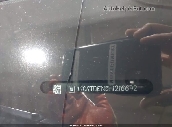 1GCGTDEN5H1216692 2017 CHEVROLET COLORADO Серый Вид подкапотного пространства