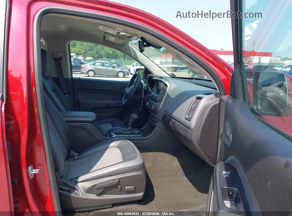 1GCGTDEN5H1230320 2017 CHEVROLET COLORADO Red წინა სალონის ხედი