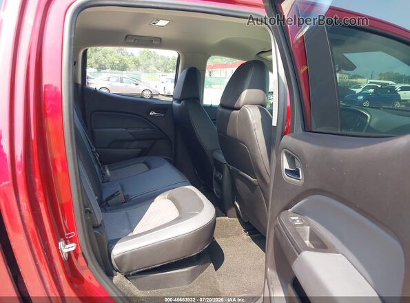 1GCGTDEN5H1230320 2017 CHEVROLET COLORADO Red VIN კოდის სტიკერის ხედი