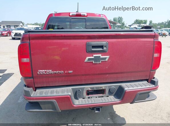 1GCGTDEN5H1230320 2017 CHEVROLET COLORADO Red 
