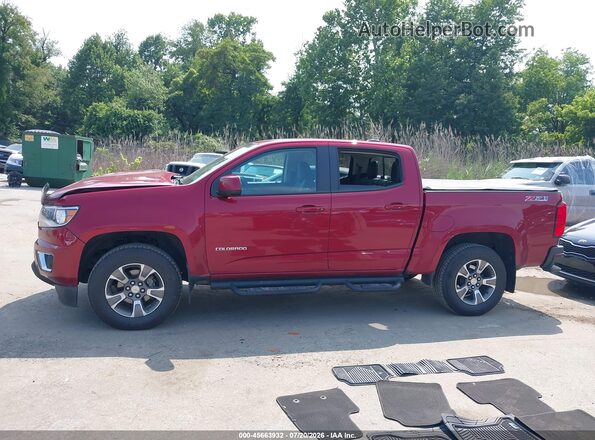 1GCGTDEN5H1230320 2017 CHEVROLET COLORADO Red სალონის 360-გრადუსიანი ხედი