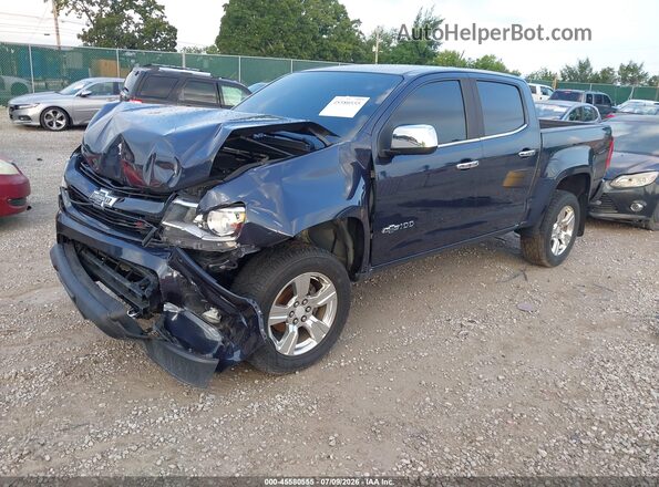 1GCGTDEN5J1184297 2018 CHEVROLET COLORADO Dark Blue Առջևի ձախ երեք քառորդ տեսարան