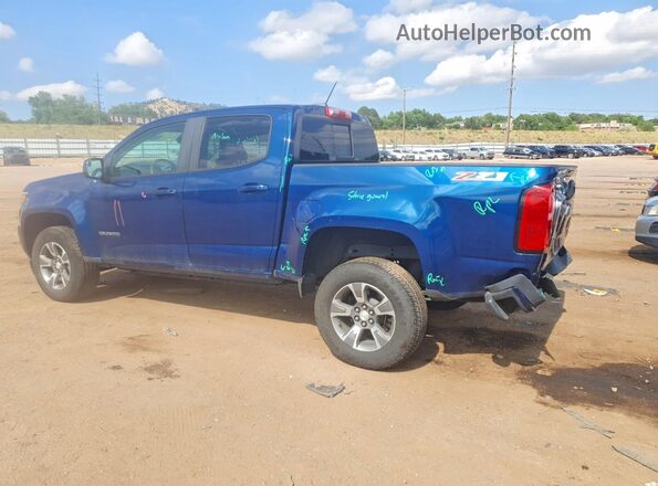 1GCGTDEN5K1138793 2019 CHEVROLET COLORADO Синий Задняя левая четверть