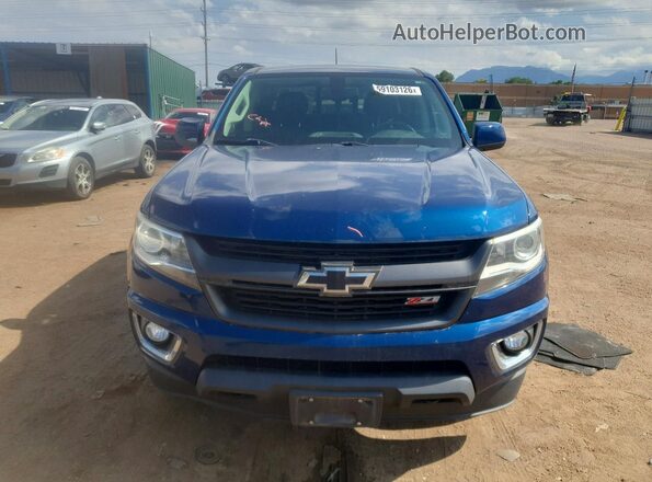 1GCGTDEN5K1138793 2019 CHEVROLET COLORADO Синий Вид спереди