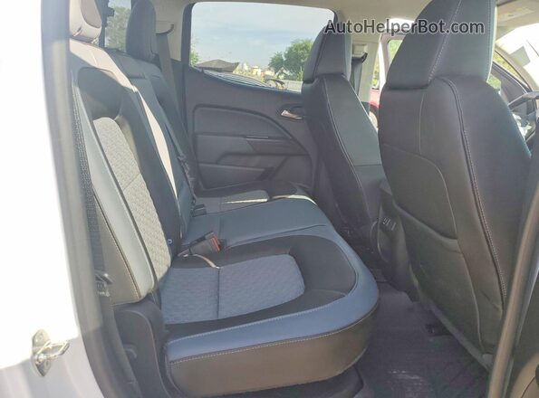 1GCGTDEN5K1164438 2019 CHEVROLET COLORADO White უკანა სავარძლების ხედი