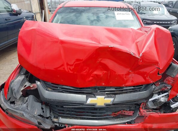 1GCGTDEN5K1216263 2019 CHEVROLET COLORADO Red Вид ззаду
