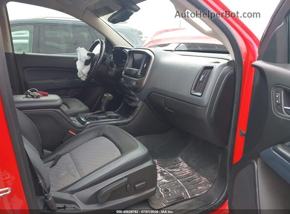 1GCGTDEN5K1216263 2019 CHEVROLET COLORADO Red Вид салону спереду