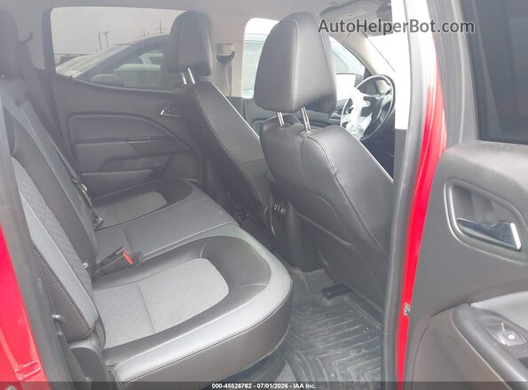 1GCGTDEN5K1216263 2019 CHEVROLET COLORADO Red Вид наклейки з VIN-кодом