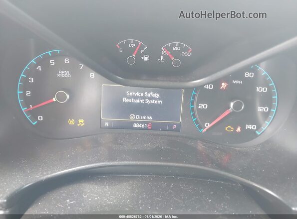 1GCGTDEN5K1216263 2019 CHEVROLET COLORADO Red Вид задніх сидінь