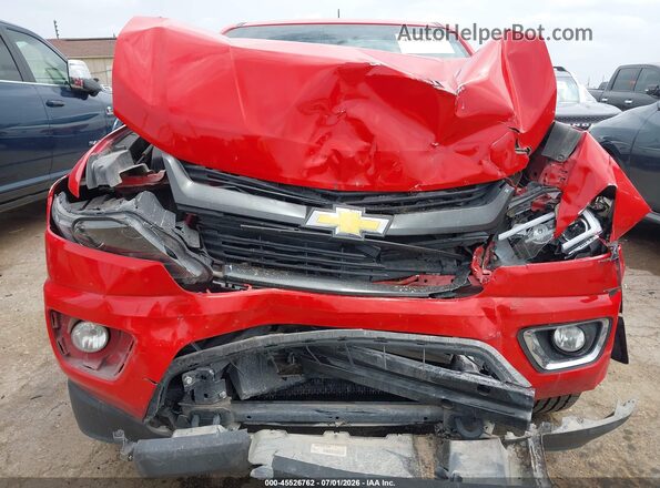 1GCGTDEN5K1216263 2019 CHEVROLET COLORADO Red Вид спереду