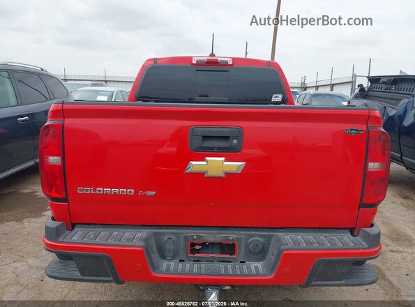 1GCGTDEN5K1216263 2019 CHEVROLET COLORADO Red 