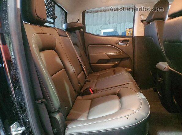 1GCGTDEN5M1259164 2021 CHEVROLET COLORADO Black Rear seats view