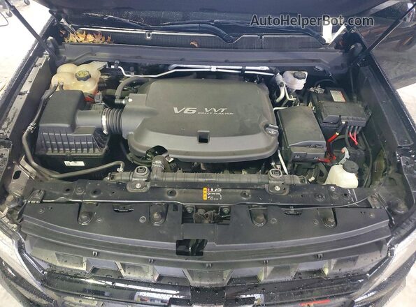 1GCGTDEN5M1259164 2021 CHEVROLET COLORADO Black Rear interior view