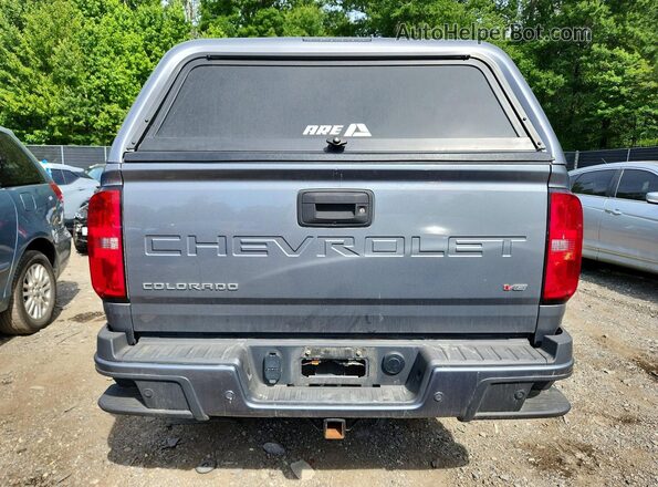 1GCGTDEN5N1302063 2022 CHEVROLET COLORADO Gray უკანა ხედი