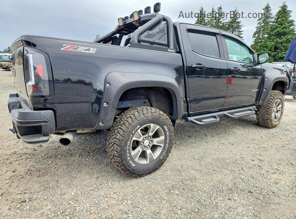 1GCGTDEN6H1147074 2017 CHEVROLET COLORADO Black Trasero derecho