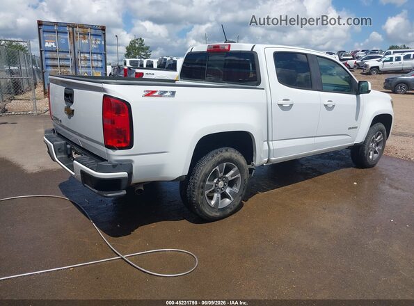 1GCGTDEN6H1269658 2017 CHEVROLET COLORADO Белый Задняя правая четверть