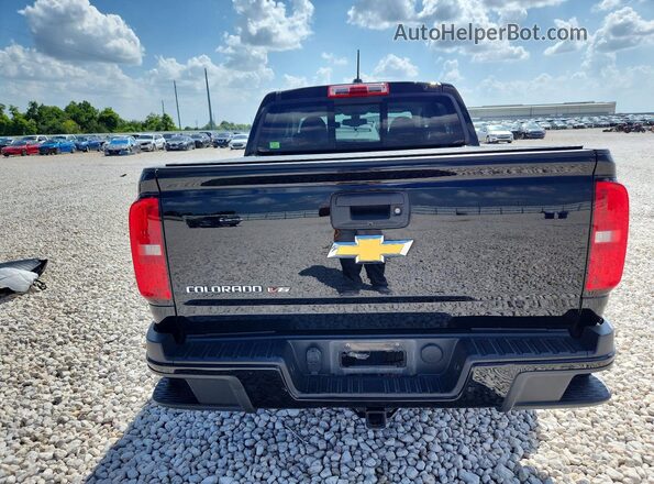 1GCGTDEN6J1312188 2018 CHEVROLET COLORADO Black უკანა ხედი