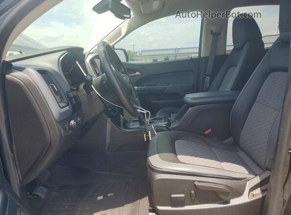 1GCGTDEN6M1264745 2021 CHEVROLET COLORADO Black Front interior view