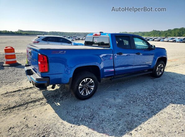 1GCGTDEN6N1185304 2022 CHEVROLET COLORADO Blue Rear right