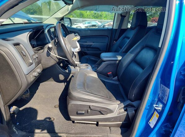 1GCGTDEN6N1185304 2022 CHEVROLET COLORADO Blue Front interior view