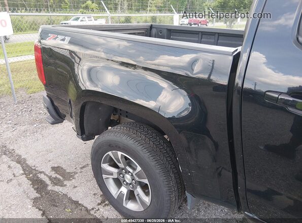 1GCGTDEN7H1156396 2017 CHEVROLET COLORADO Black Դիմացի տեսք