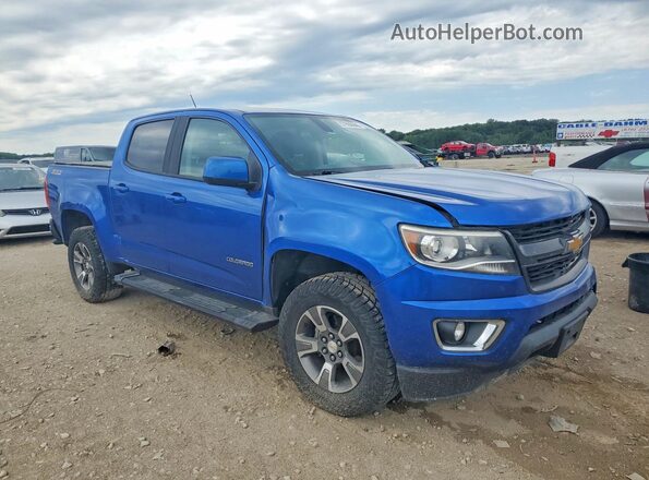 1GCGTDEN7J1270887 2018 CHEVROLET COLORADO Blue წინა მარჯვენა