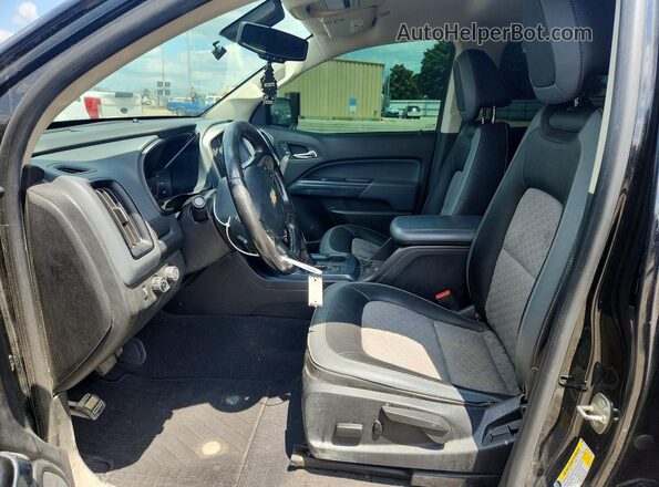 1GCGTDEN7K1343421 2019 CHEVROLET COLORADO Black Widok wnętrza z przodu