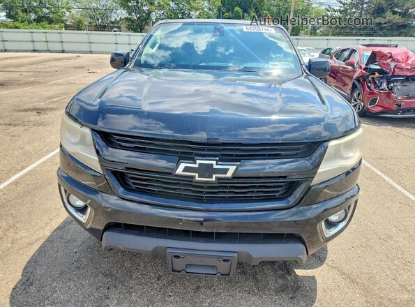 1GCGTDEN7K1343421 2019 CHEVROLET COLORADO Black Widok z przodu