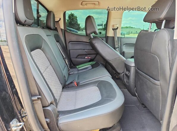 1GCGTDEN7K1343421 2019 CHEVROLET COLORADO Black Widok tylnych siedzeń
