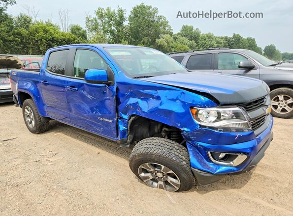 1GCGTDEN8K1155314 2019 CHEVROLET COLORADO Blue Front right