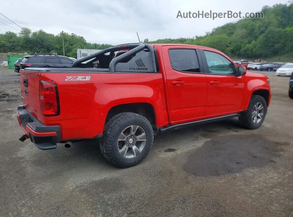 1GCGTDEN8K1301386 2019 CHEVROLET COLORADO Red Rear right