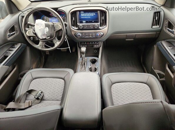 1GCGTDEN8N1201387 2022 CHEVROLET COLORADO Charcoal Առջևի վահանակի տեսք