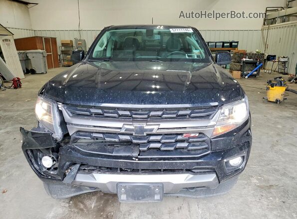 1GCGTDEN8N1209568 2022 CHEVROLET COLORADO Black წინა ხედი