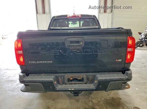 1GCGTDEN8N1209568 2022 CHEVROLET COLORADO Black უკანა ხედი