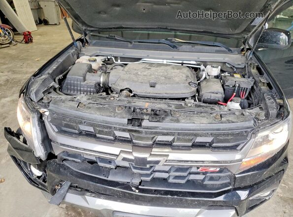 1GCGTDEN8N1209568 2022 CHEVROLET COLORADO Black უკანა სალონის ხედი