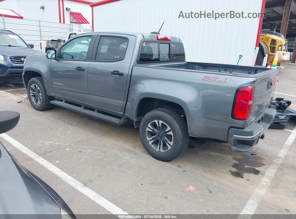1GCGTDEN8N1222546 2022 CHEVROLET COLORADO Gray უკანა მარცხენა