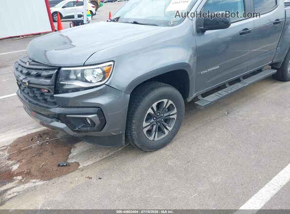 1GCGTDEN8N1222546 2022 CHEVROLET COLORADO Gray წინა ხედი