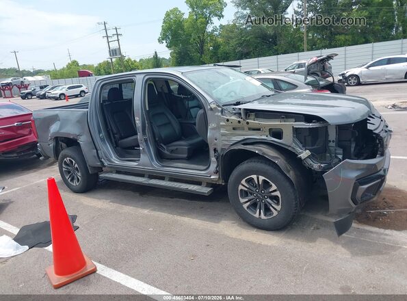 1GCGTDEN8N1222546 2022 CHEVROLET COLORADO Gray სალონის 360-გრადუსიანი ხედი