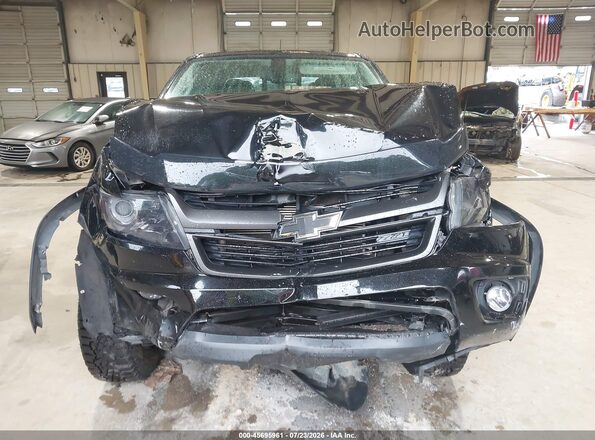 1GCGTDEN9H1307030 2017 CHEVROLET COLORADO Black Instrument cluster view