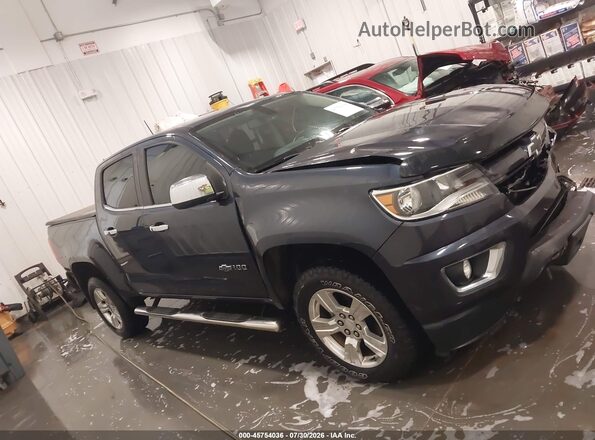 1GCGTDEN9J1298058 2018 CHEVROLET COLORADO Синий Вид задней части салона